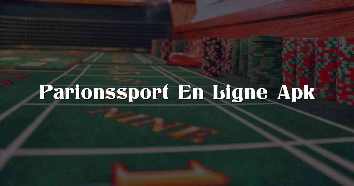 Parionssport En Ligne Apk